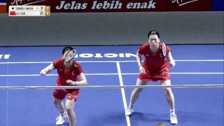 【全场回放】福岛由纪/松本麻佑0-2李怡婧/罗徐敏 印尼公开赛 女双1/4决赛