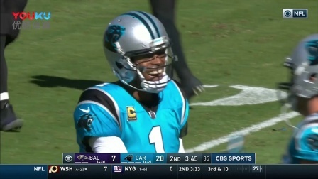 【NFL巨星风采】黑豹队卡姆-牛顿第8周表现