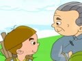 幼儿巧嘴绕口令 背柴