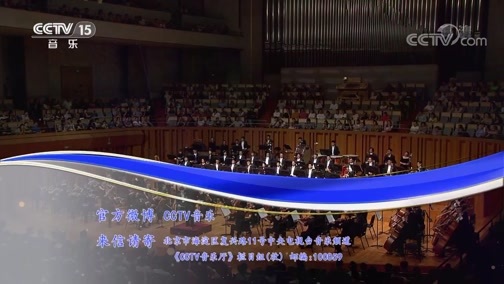 CCTV音乐厅 《CCTV音乐厅》 20191104 华彩乐章 国家大剧院管弦乐团音乐会（上）