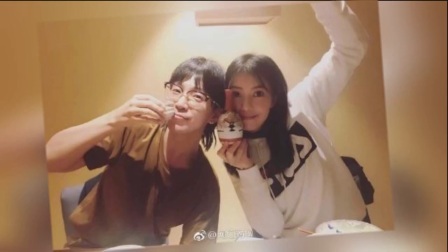 嘻嘻娱乐 2017 11月 高圆圆古天乐金城武香港拍戏 圆圆齐头帘新发型曝光 171123