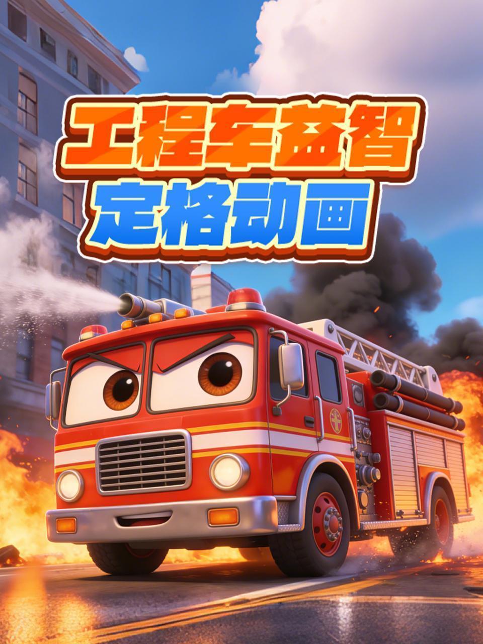 工程车益智定格动画