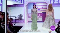亲艾的衣橱 李艾干起老本行 助阵深白礼服婚纱大秀 161222
