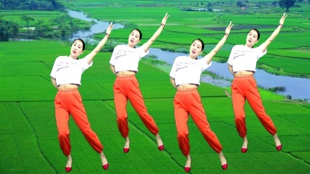 蓝莓思洁广场舞 网红情歌《情为何物》流行32步