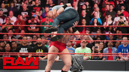 WWE RAW 2019 【RAW 04/08】拉斯沙利文首秀袭击科特安格