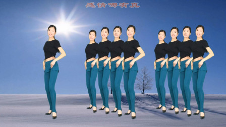 简单广场舞《嗑儿》东北风味神曲，趣味好听！
