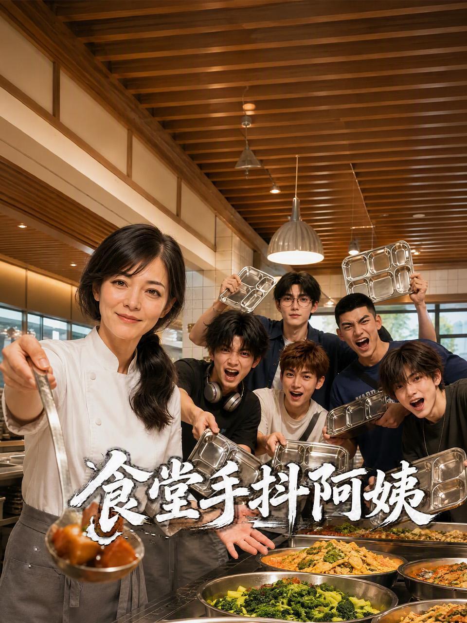 食堂手抖阿姨