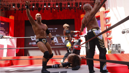 美国航母级摔角公司欲登沪，中国巨星携蒙古狼帮去抵抗