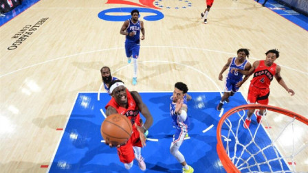2021-2022赛季NBA集锦 西卡23+10 哈登15+7 猛龙胜76人总比分追至2-3