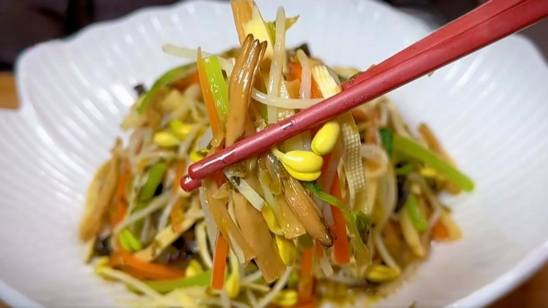人气美食 年后清淡饮食 八宝如意菜