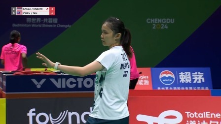 【全场回放】尤杯B组 泰国VS马来西亚 女双：坎拉哈/慕恩旺2-0曾雯诗/陈心瑀