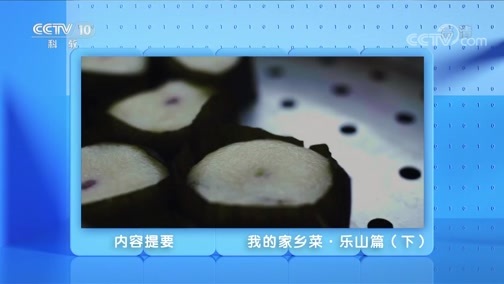 味道 《味道》 20191215 我的家乡菜·乐山篇（下）