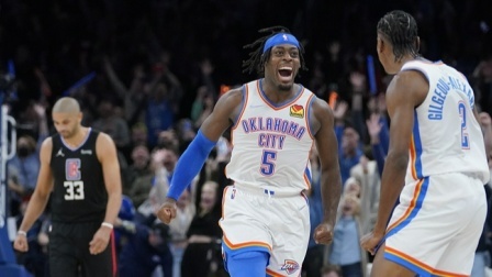 2021-2022赛季NBA集锦 NBA-亚历山大18+6三分绝杀 多特29+5 雷霆险胜快船