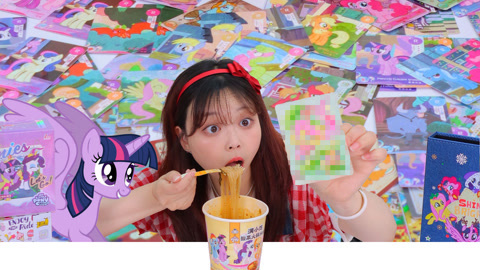 小伶玩具2024 小马宝莉拆卡第一弹！国风小卡美到失语