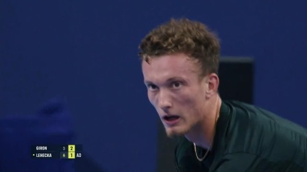 【全场回放】莱赫奇卡2-1吉隆 2024ATP安特卫普站半决赛