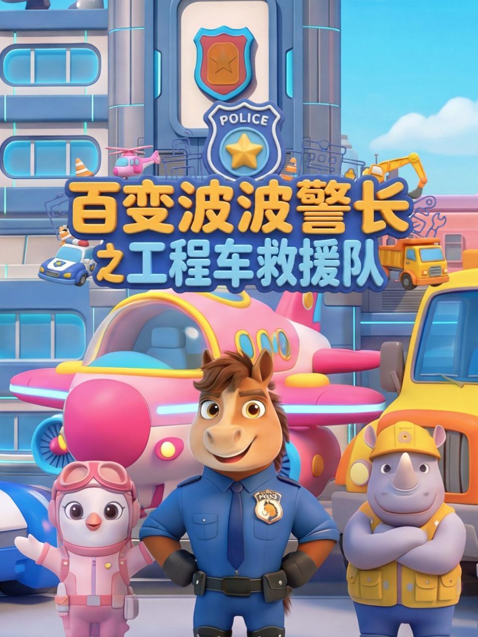 百变波波警长之工程车救援队