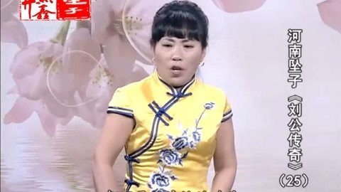 河南坠子 坠子《刘公传奇》胡银花