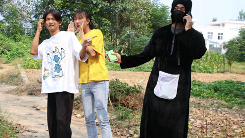 美女家务事 小晴发现黑衣人不对劲