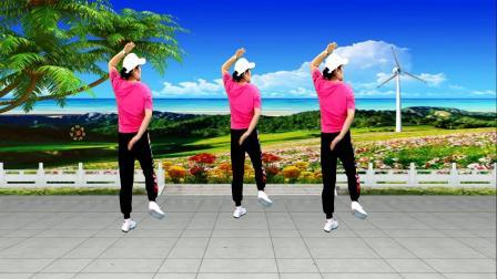 优柔健身操广场舞 第二季 熊七梅一曲励志歌曲很好听 唱出人生感悟 背面演示