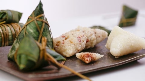 达人厨房 美食台 包粽子