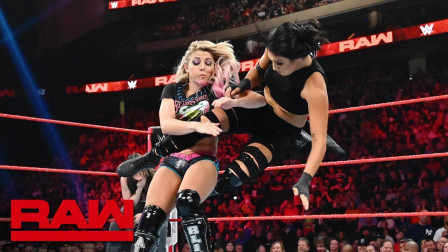 WWE RAW 2019 【RAW 08/19】妮琪克洛斯释放碎颈大招