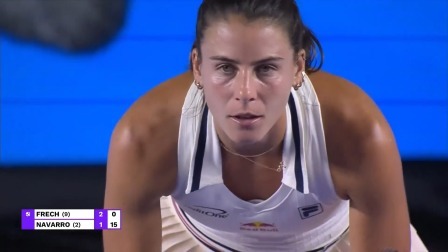 【全场回放】纳瓦罗2-1弗莱彻 2024WTA蒙特雷站1/4决赛