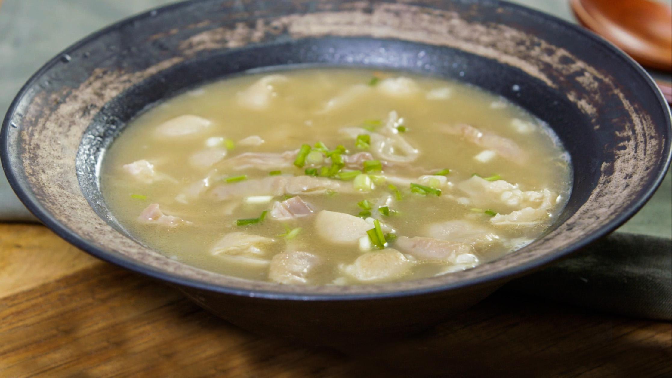 达人厨房 美食台｜肥肠豆汤