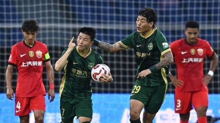 中超-浙江2-2海港 弗兰克补时进球被吹后读秒绝平