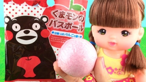 玩具益趣园 魔术沙子熊本熊泡澡球
