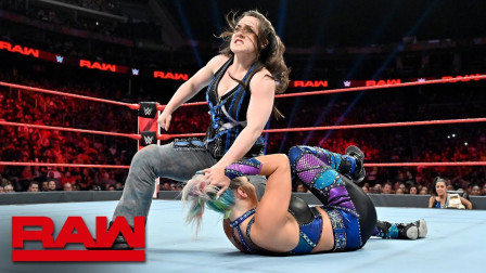 WWE RAW 2019 【RAW 07/08】妮琪的战绩比贝莉快1分50，宣布极限规则将联手小魔女