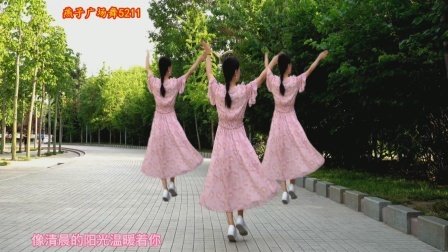 三步踩广场舞《晚安故事》背面演示，柔柔的歌好听