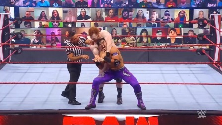 WWE RAW1462期回放：亚历山大谢尔顿三番战 女皇夏洛特发起分秒必争赛