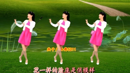 燕子广场舞《醉红妆DJ》演唱：孙艺琪，醉人又醉心