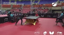 2023亚洲乒乓球锦标赛 女团半决赛 中国VS伊朗 海报