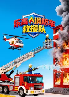 乐高消防车救援队