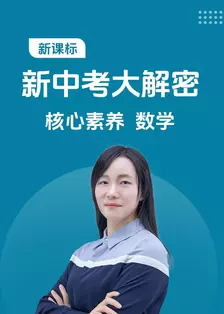 新课标 新中考大解密核心素养 数学 海报