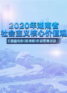 湖南省社会主义核心价值观主题微电影微视频海报