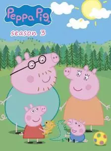 《粉红猪小妹英语版第三季》海报