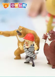 《小熊玩具-熊大熊二的故事》剧照海报