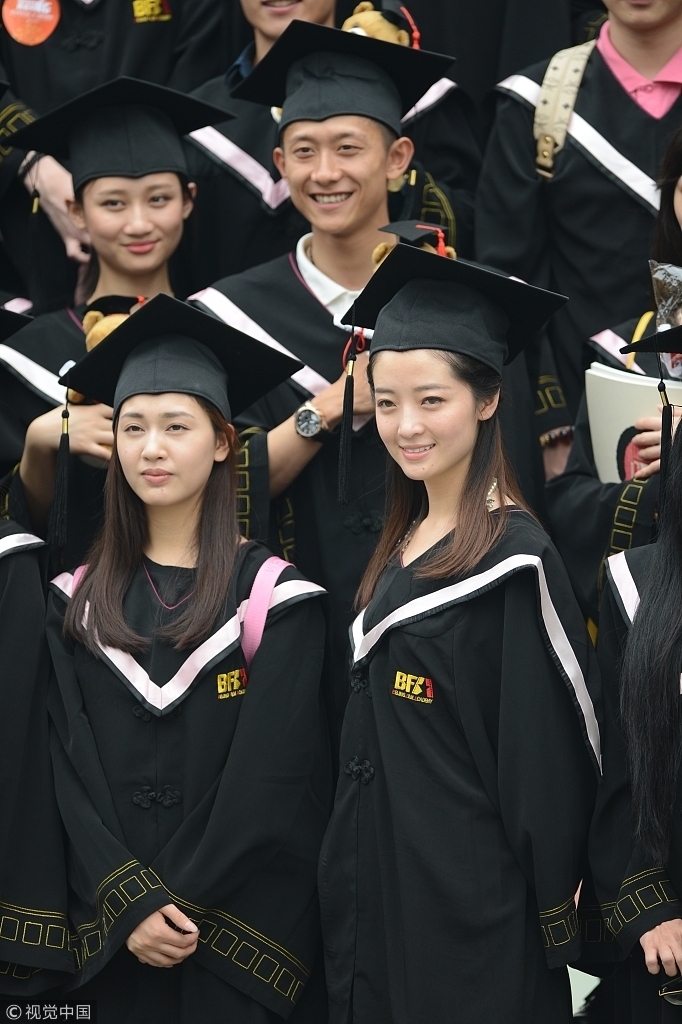 北电张辉与娇妻刘熙阳旧照被扒毕业典礼紧挨合影