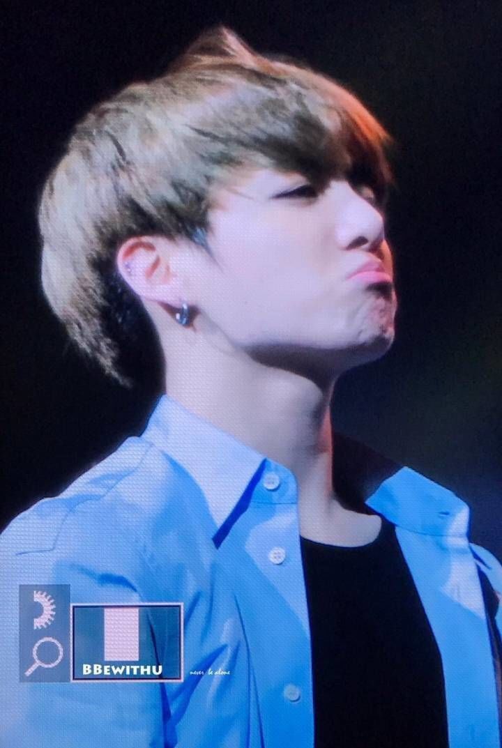 [防弹少年团][分享]170421 一只委屈的撅嘴兔 眼里泛着朦胧泪花