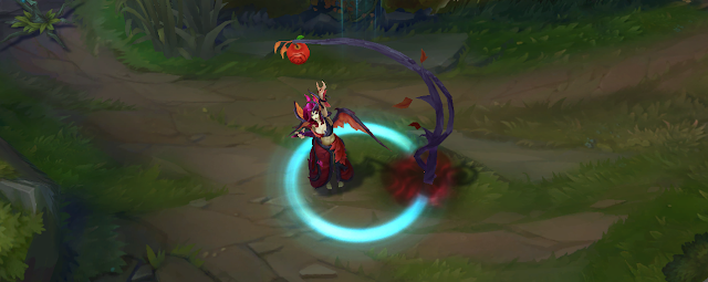 黑色荆棘 莫甘娜 游戏内模型修改:杀戮天使昔拉 莫甘娜 游戏内模型