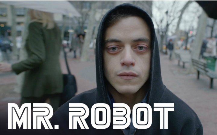 【弹幕字幕】【吉米鸡毛秀】mr.robot【黑客军团】男主拉米马雷克参上