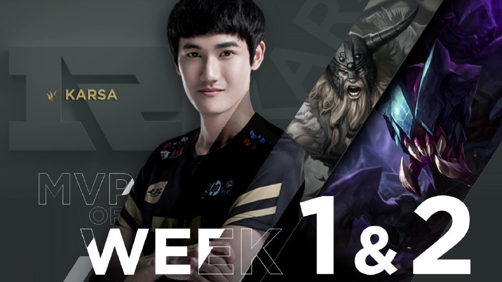 lpl夏季赛第一,二周mvp——rng.karsa
