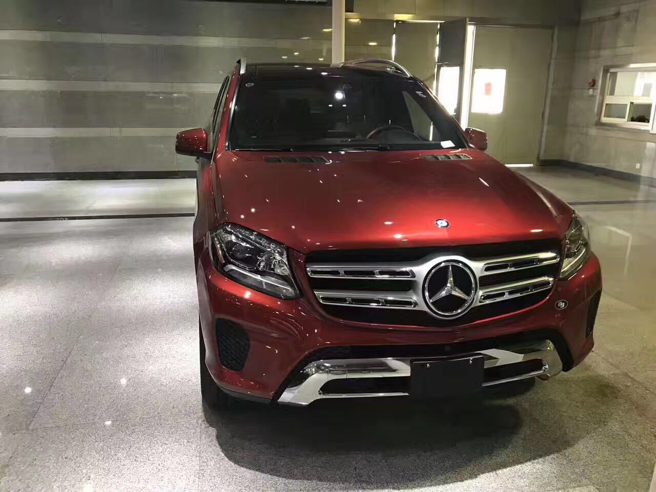 17款美规版奔驰gls450加版奔驰多少钱配置图片