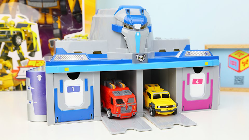 最强战士迷你特工队 特工车库 特工汽车发射器玩具