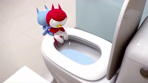 迷你特工队x:弗特塞米吸在一起分不开,弗特上厕所塞米崩溃了!