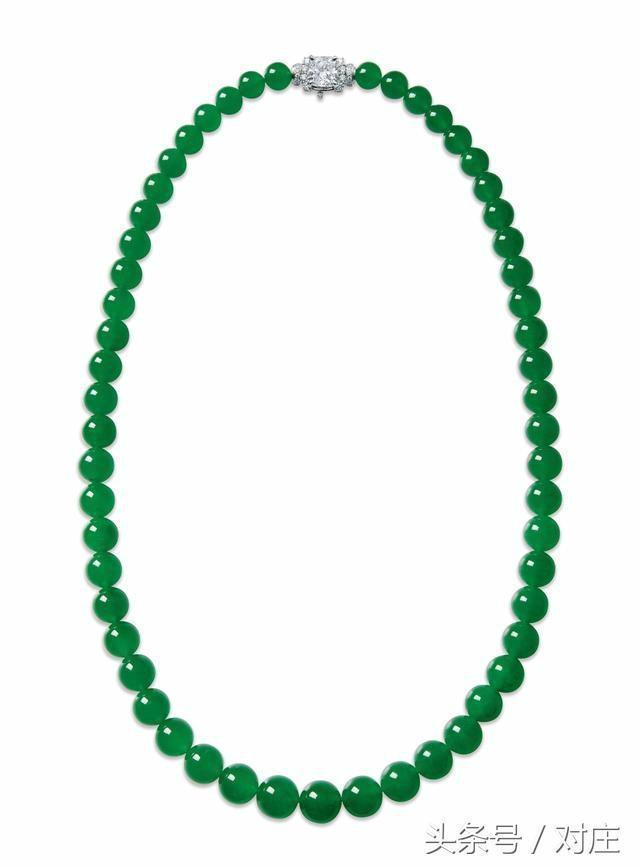 "车珠子"真能车出天价!保利春拍现1.0679亿天价翡翠珠链
