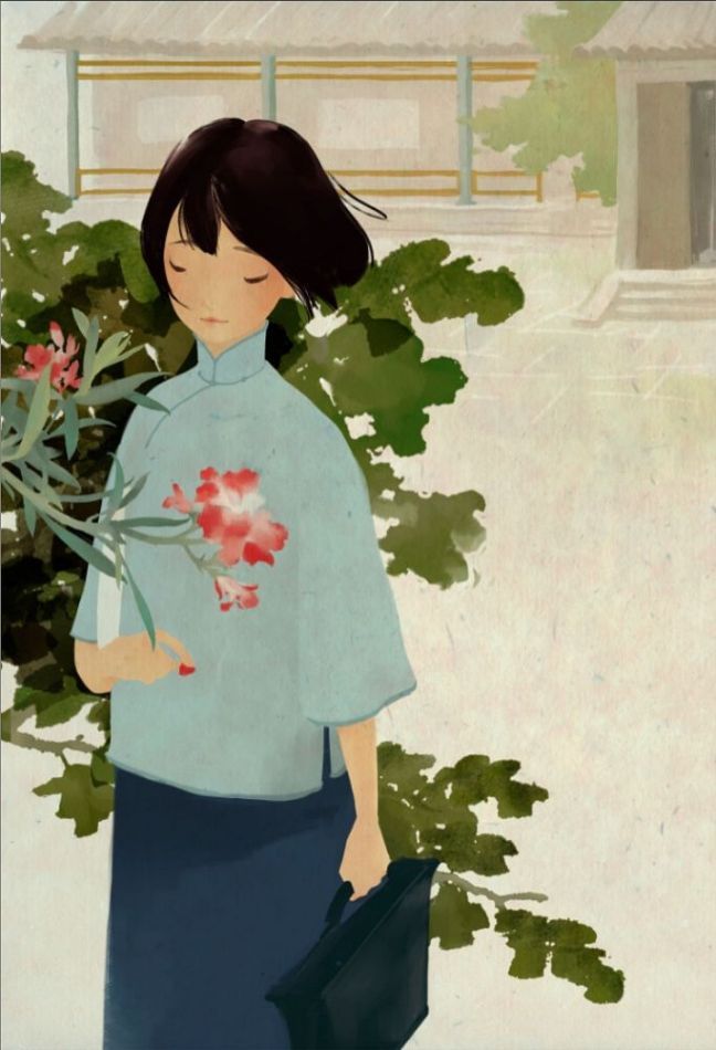 爸爸的花儿落了