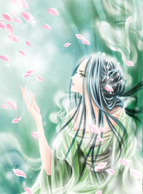 求《花间美人 古风cg插画技法》 电子书 急求!